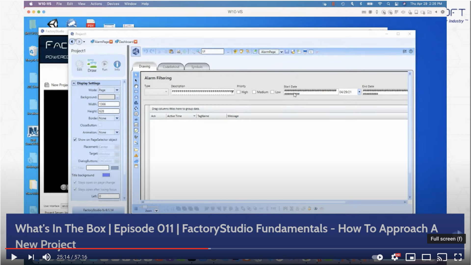 Read more about the article What’s In The Box | Episode 011 | FactoryStudio Fundamentals – How To Approach A New Project